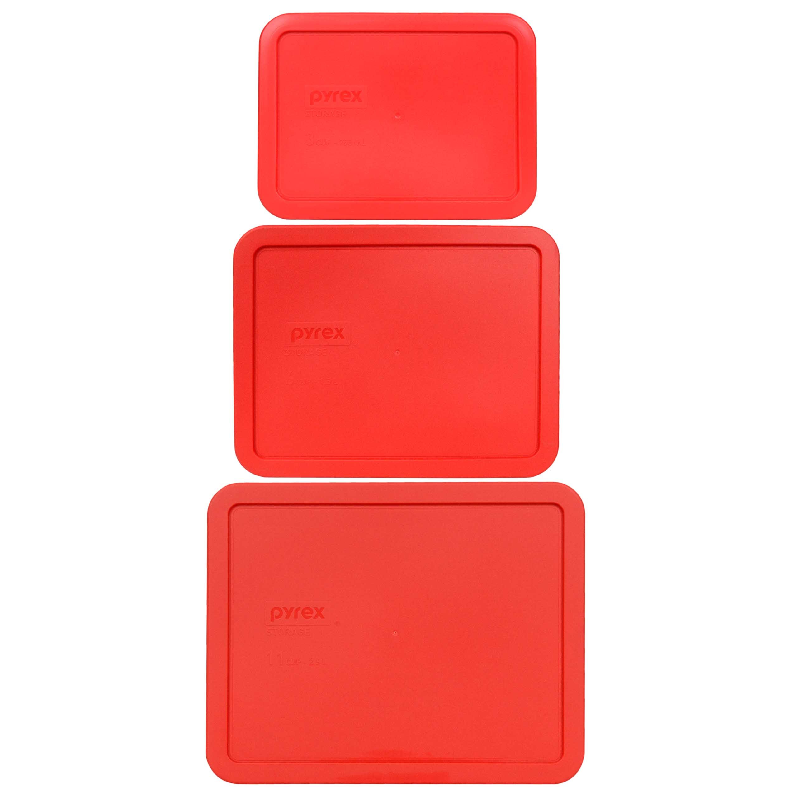 Amazon.com: Pyrex 7212-PC 11 Cup, 7211-PC 6 Cup & 7210-PC 3 Cup
